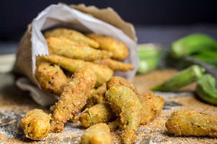 Cajun Fried Okra