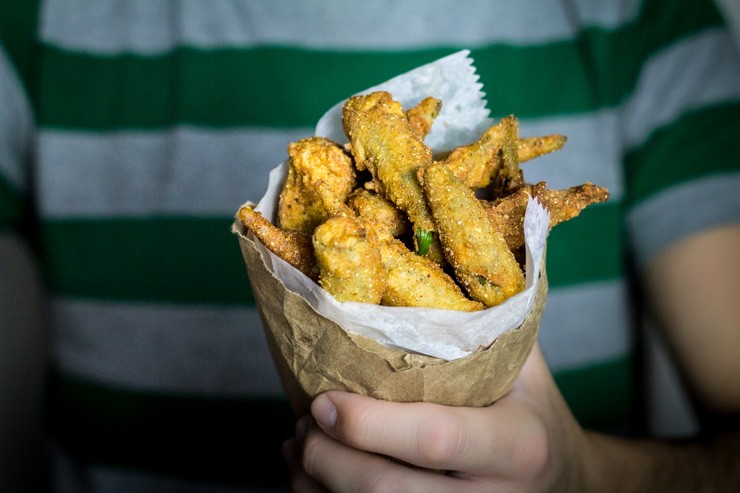 Cajun Fried Okra