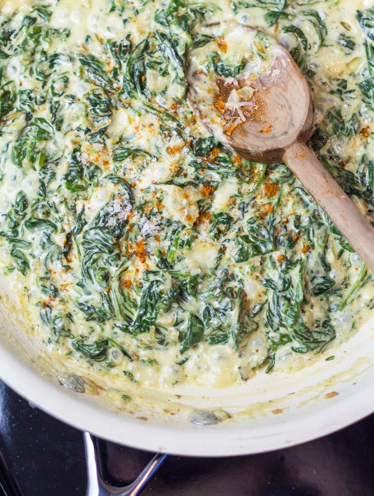 Southern Creamed Spinach