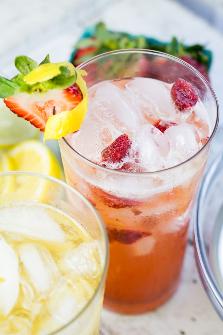 Strawberry Bourbon Lemonade