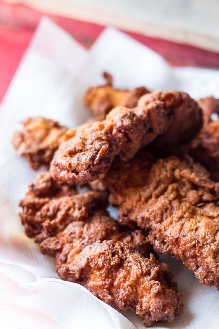 Nashville-Style Hot Fried Chicken for Sliders