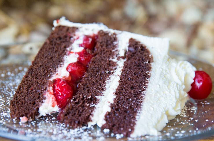 Black Forrest Cake at Hildegard's - Huntsville, AL