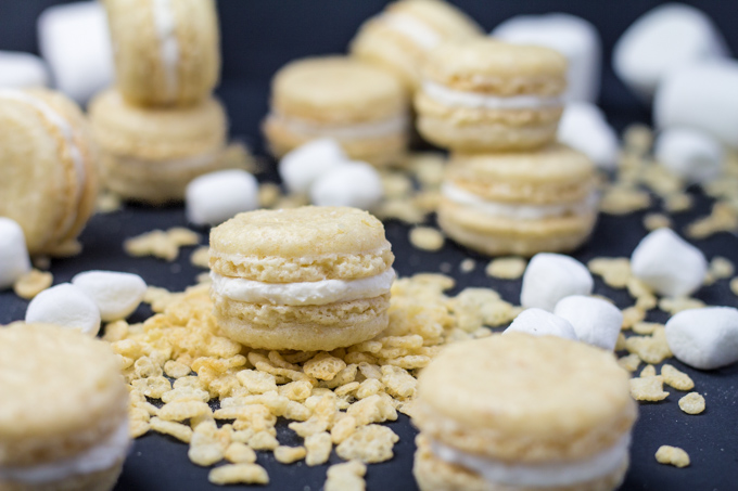 Rice Krispies Treat Macarons