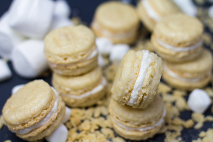 Rice Krispies Treat Macarons