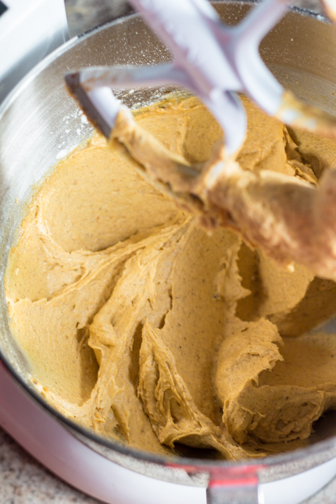 Brown Butter Pumpkin Oatmeal Cookie Dough