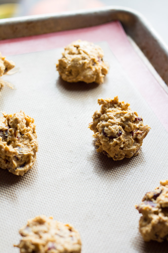 Brown Butter Pumpkin Oatmeal Cookies