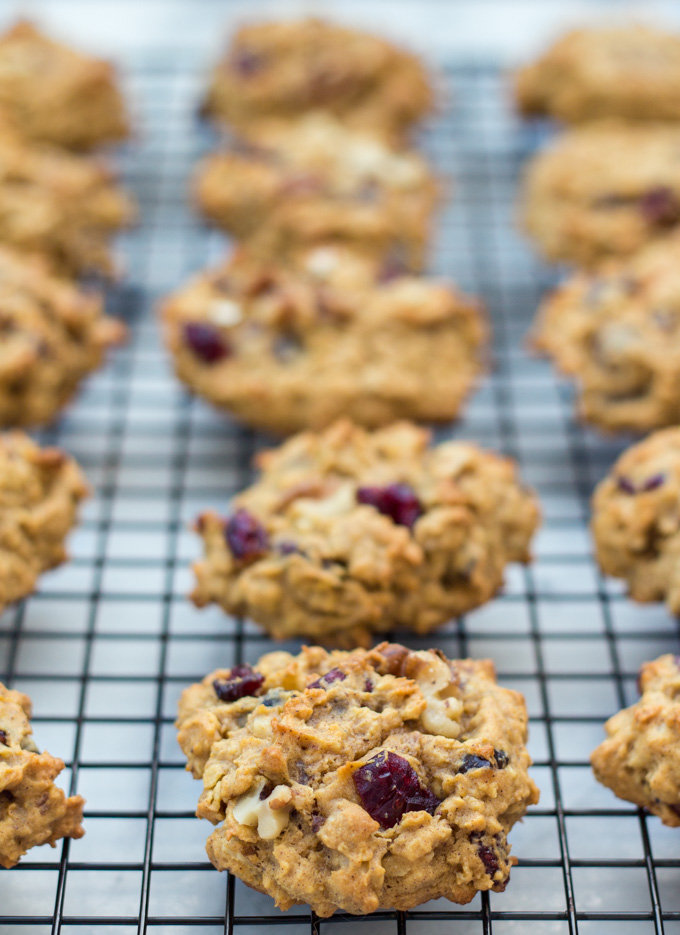 Brown Butter Pumpkin Oatmeal Cookies