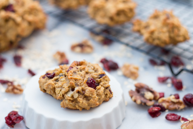 Brown Butter Pumpkin Oatmeal Cookies