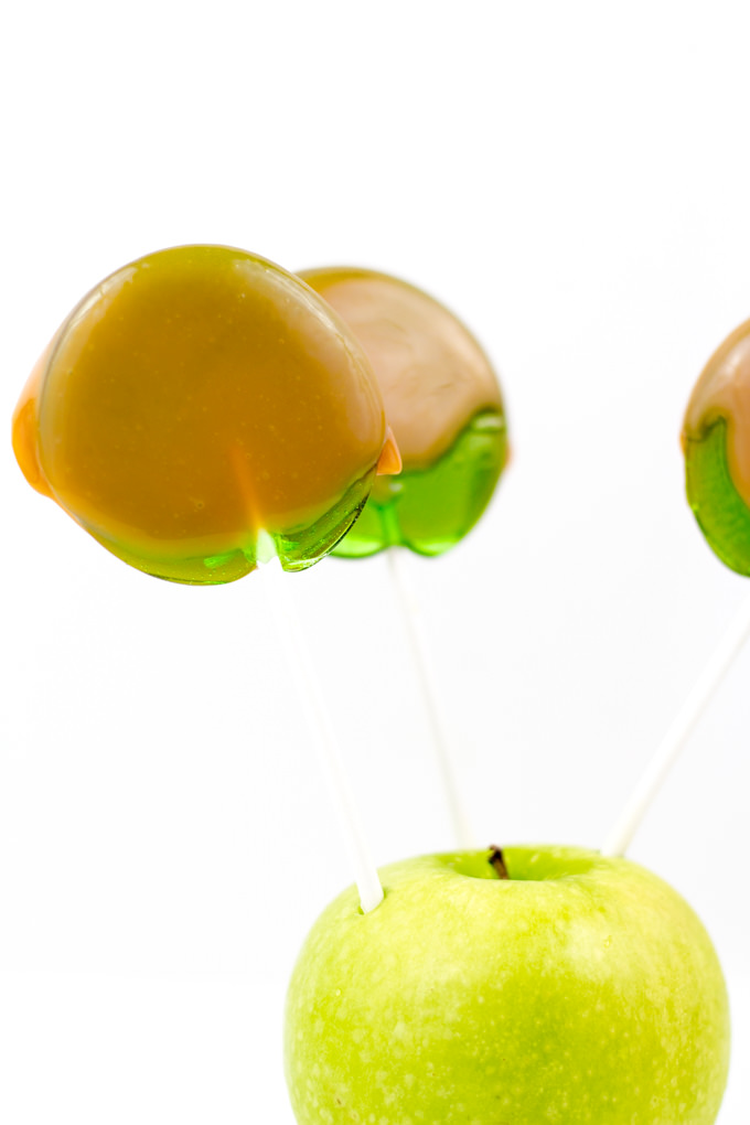 Caramel Apple Pops