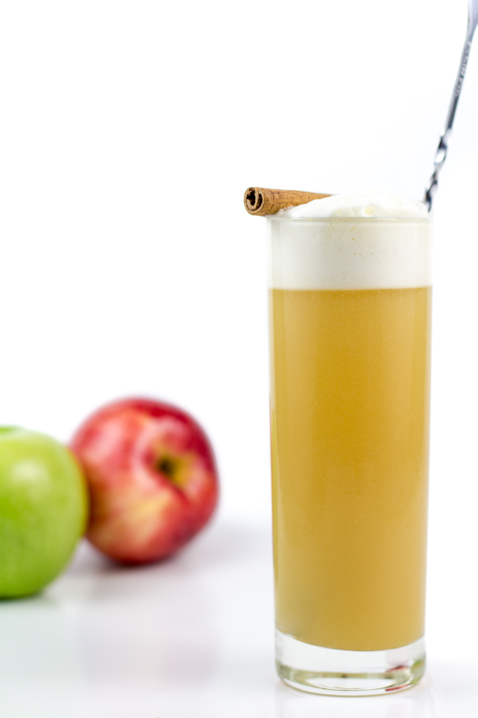 Cider Bourbon Fizz