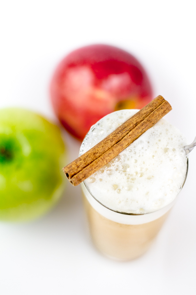 Cider Bourbon Fizz