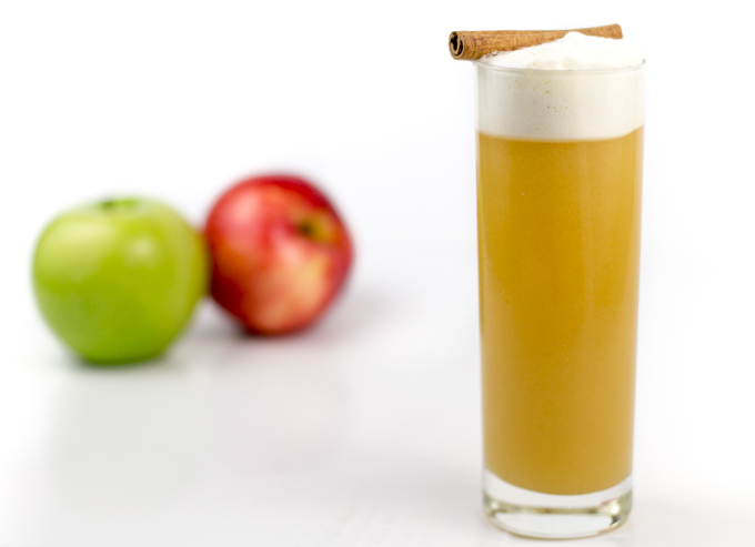 Cider Bourbon Fizz