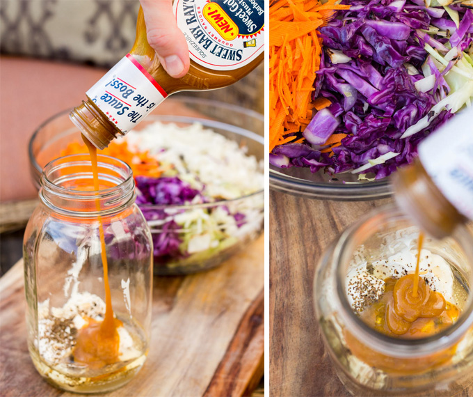 Grilled Mustard BBQ Slaw