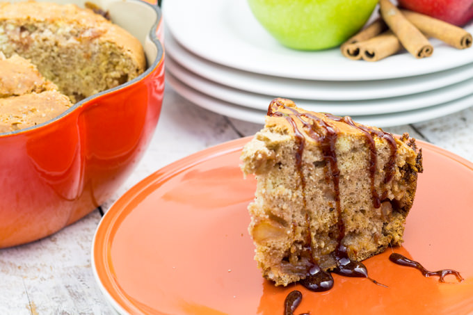 Caramel Apple Soda Bread