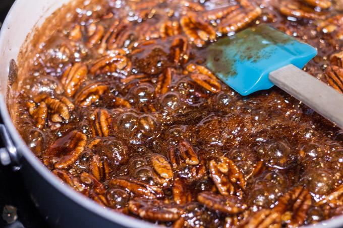 German Roasted Candied Pecans