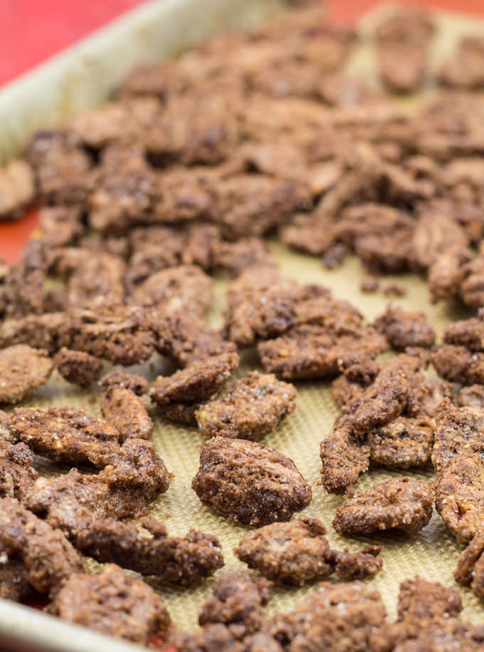 German Roasted Candied Pecans