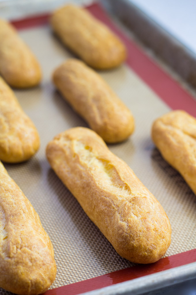 Baked Eclairs