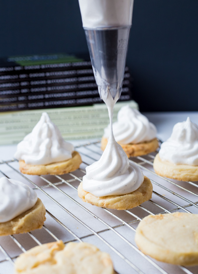 White Chocolate Chunk Cookies with Marshmallow