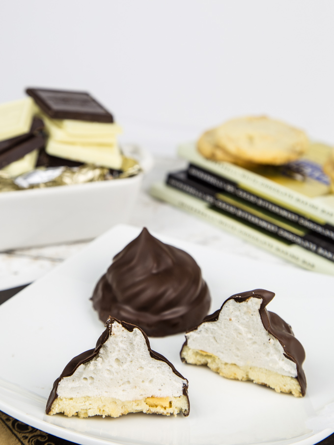 Dipped Marshmallow White Chocolate Chunk Cookies