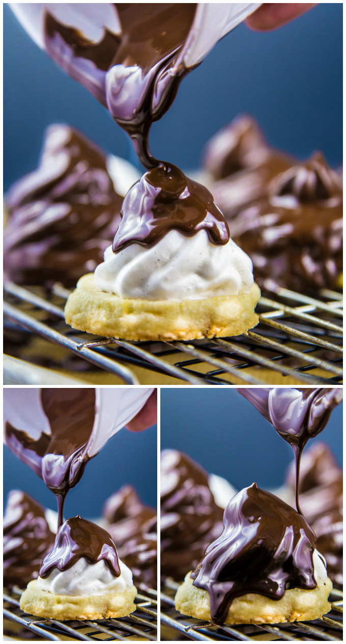 Dipped Marshmallow White Chocolate Chunk Cookies