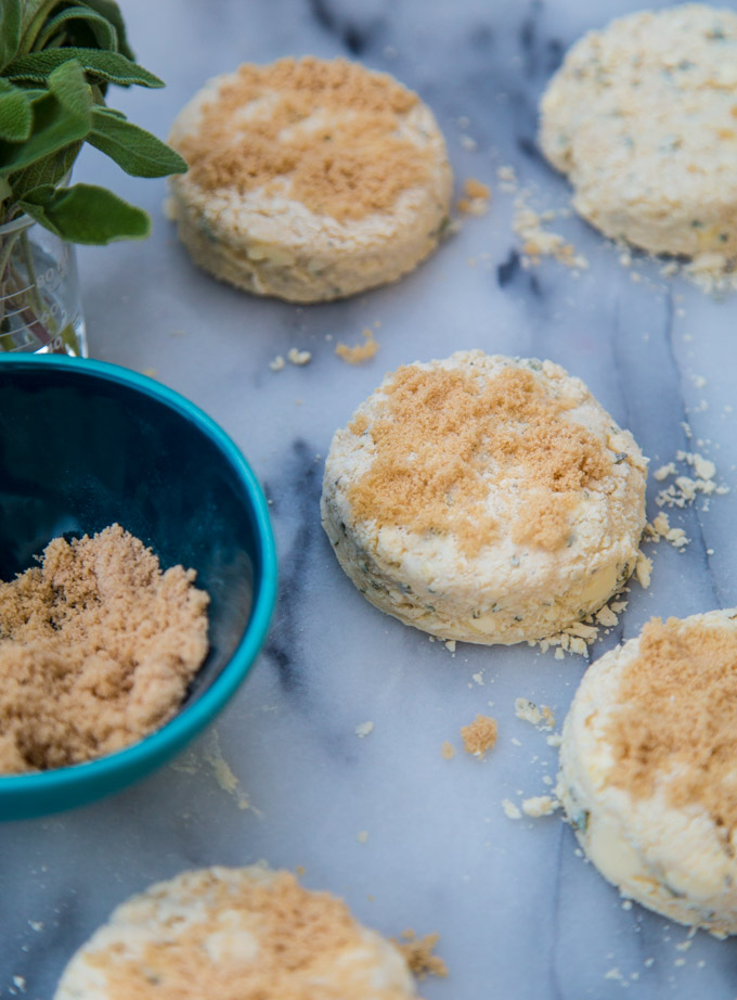 Double Vanilla Sage Biscuits