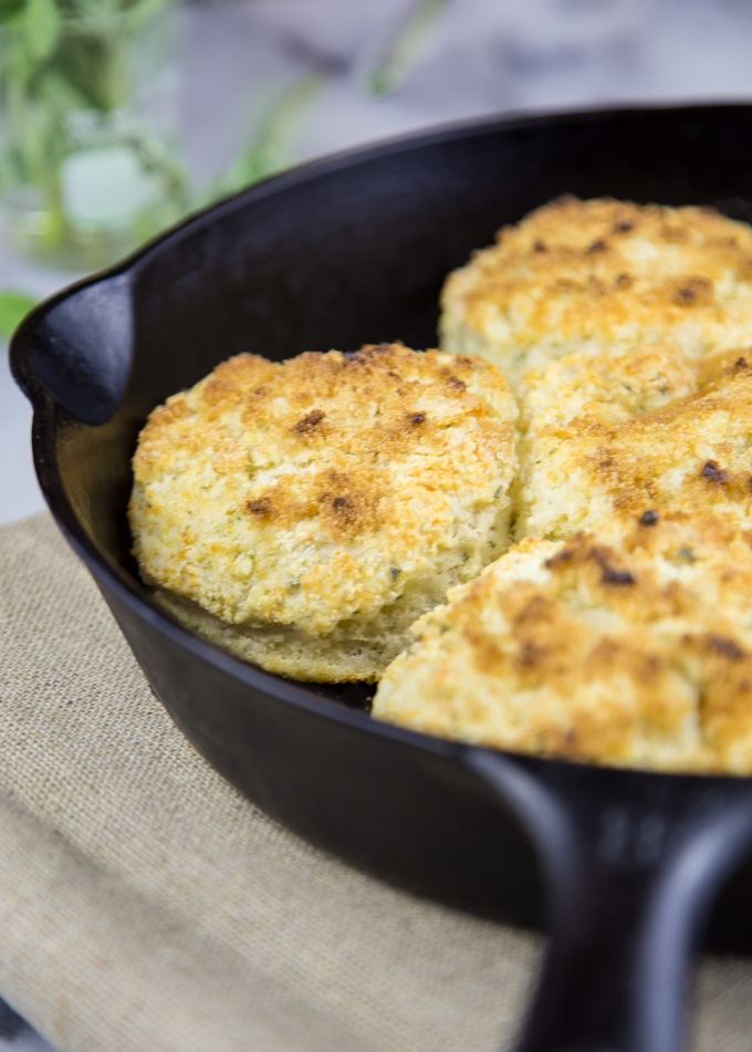 Double Vanilla Sage Biscuits