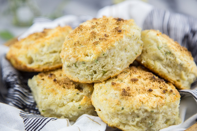 Double Vanilla Sage Biscuits