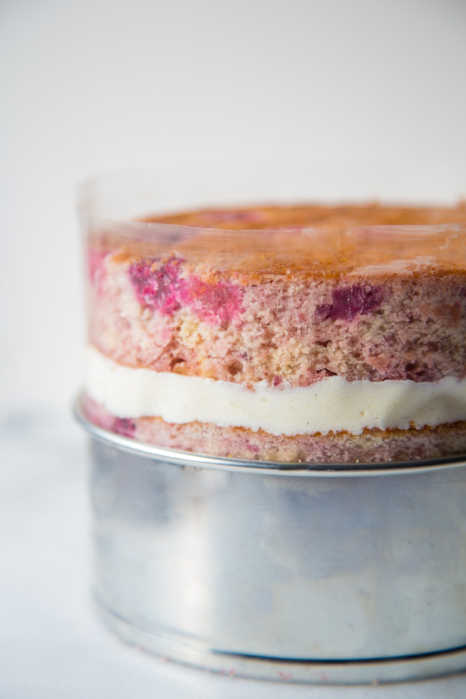 Berry Bourbon Cake