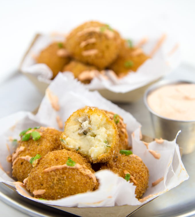 Fried Mashed Potato Balls