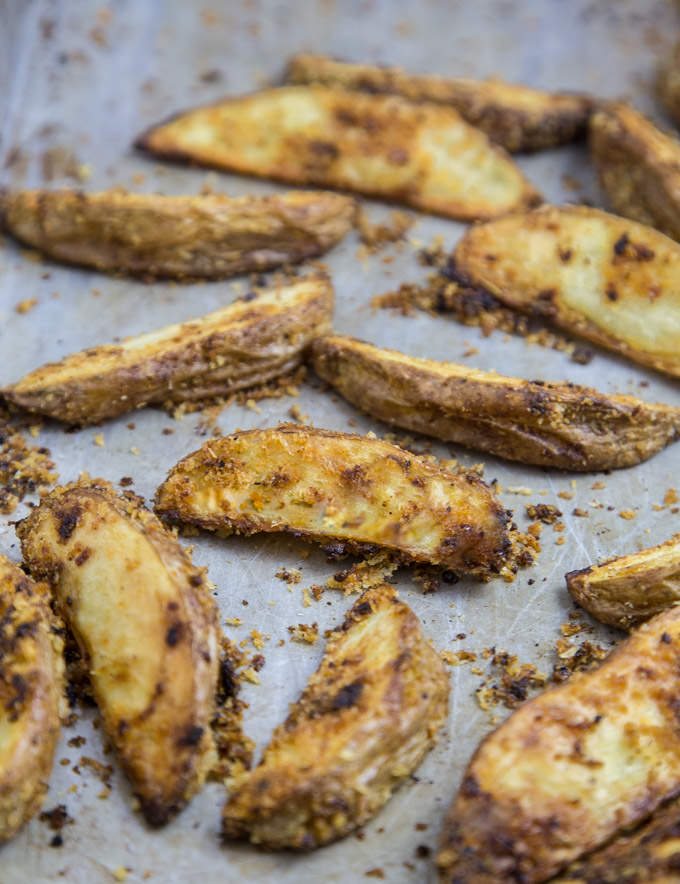 Crispy Baked Potato Wedges