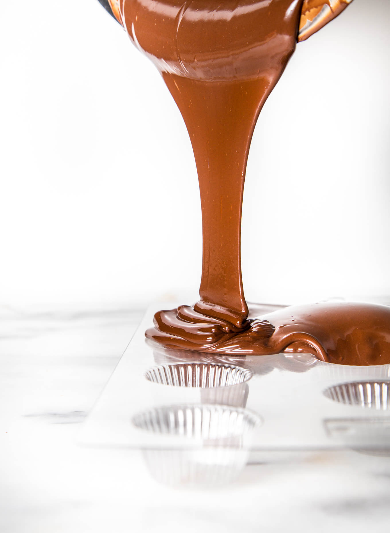 Molding Chocolate Mallow Cups