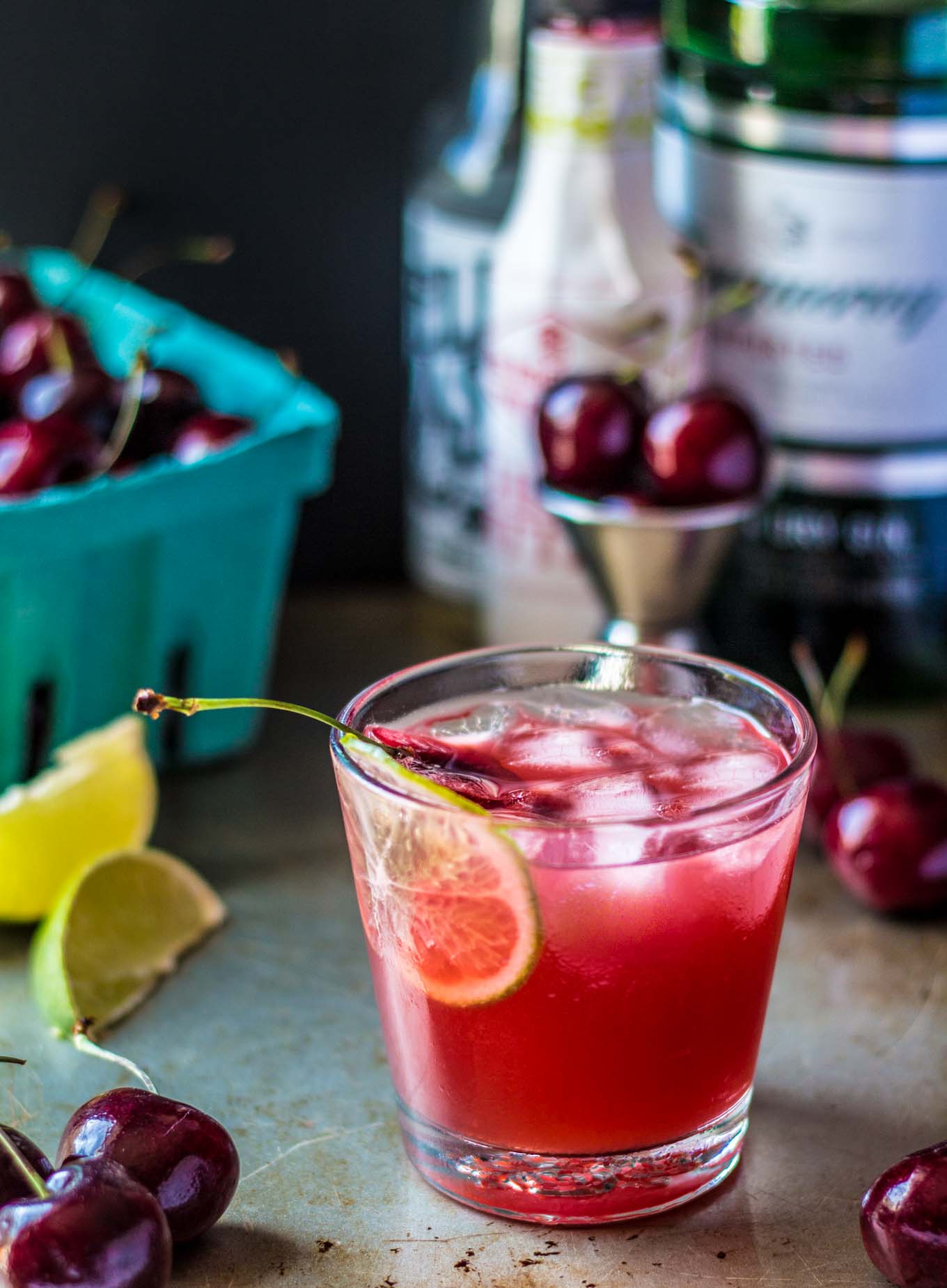 Loaded Cherry Gin Fizz