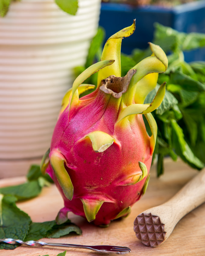 Dragon Fruit Mojito Ingredients