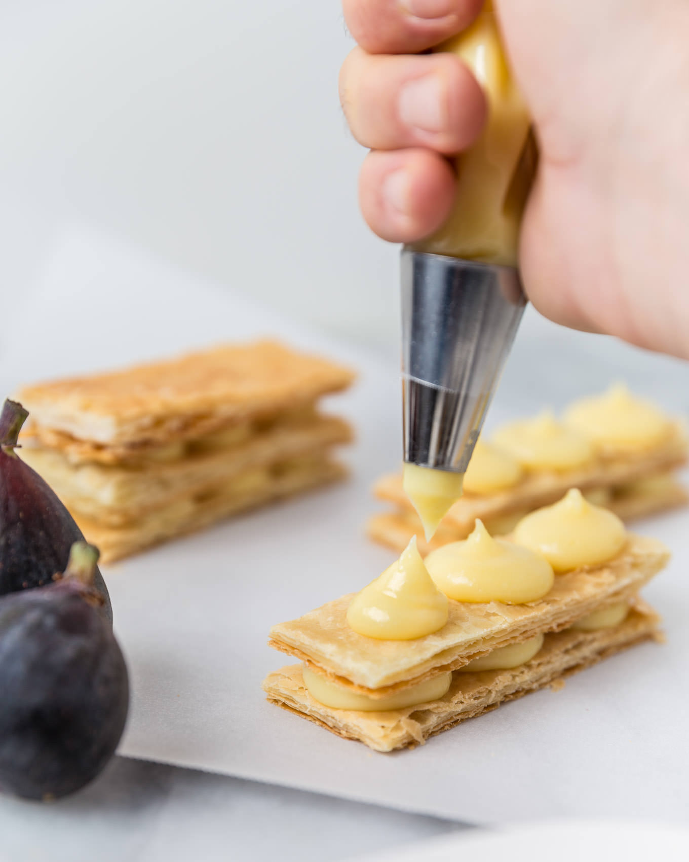 Fig Mille Feuille from SouthernFATTY.com