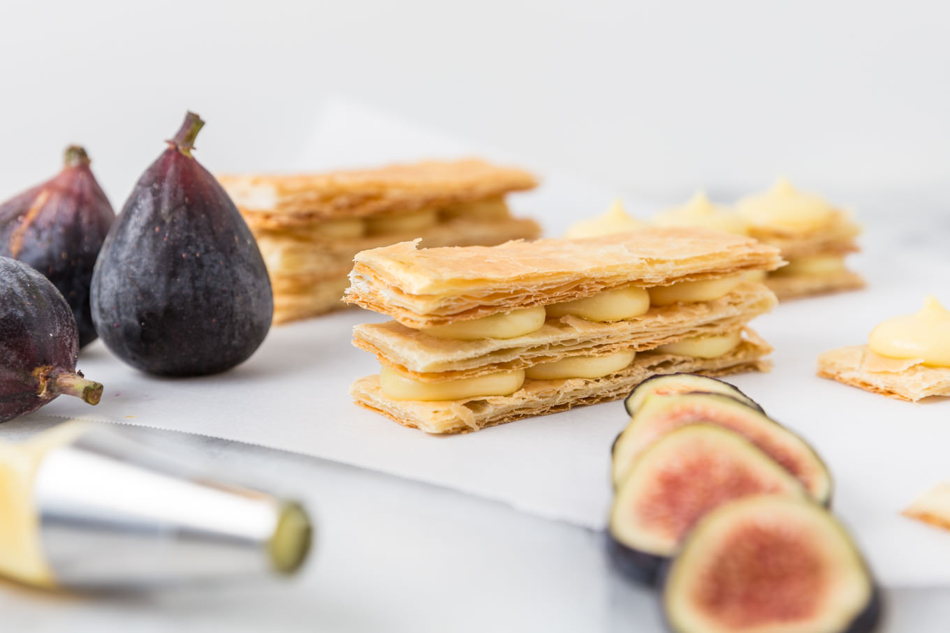 Fig Mille Feuille from SouthernFATTY.com