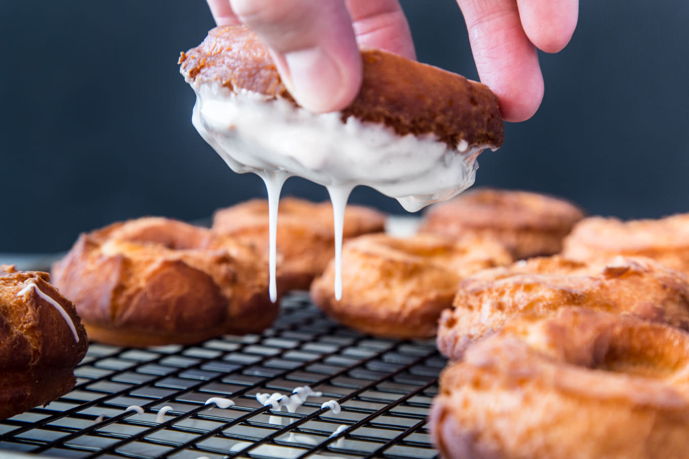 Classic Cake Donuts on SouthernFATTY.com