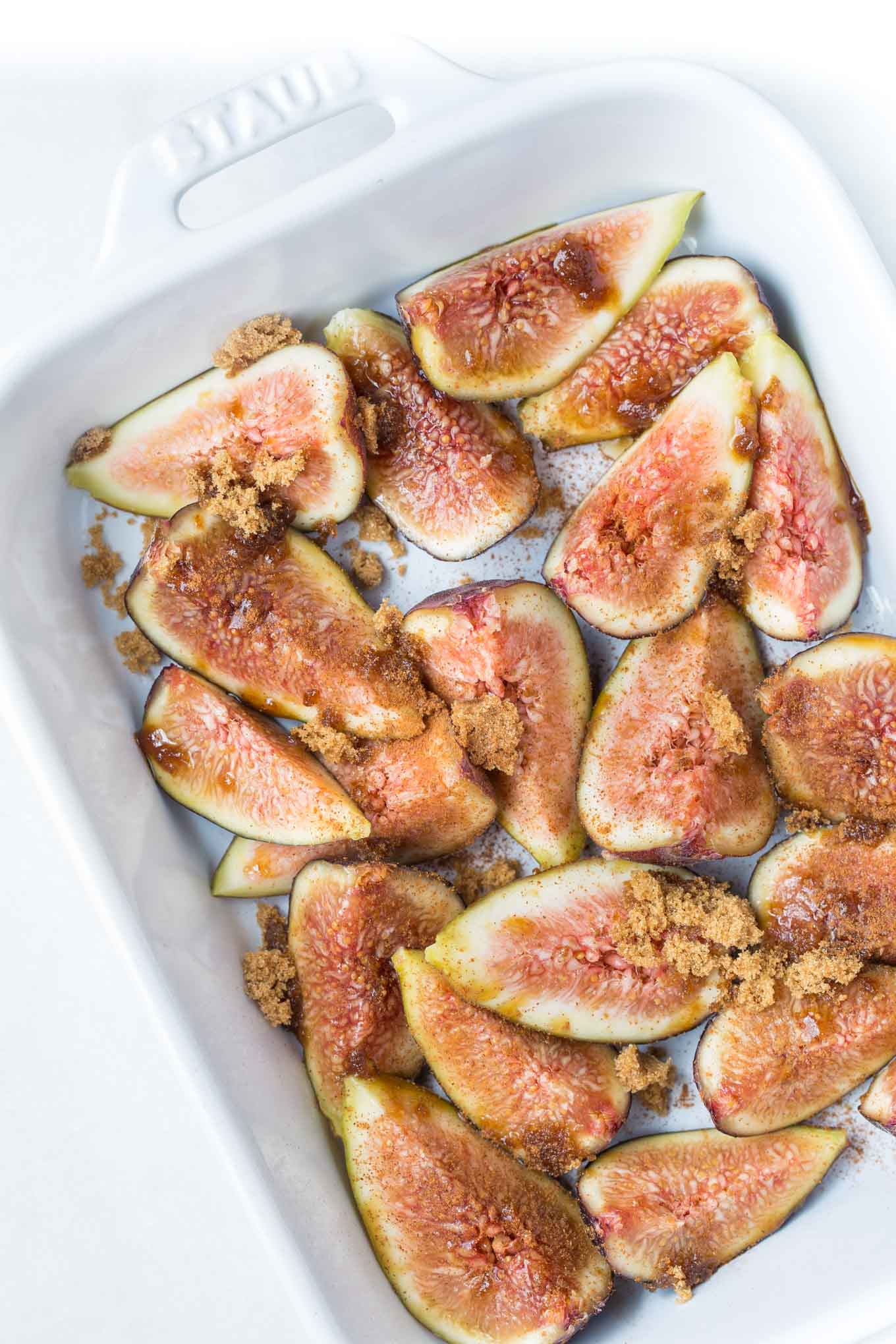 Honey Roasted Figs for Gelato - SouthernFATTY.com