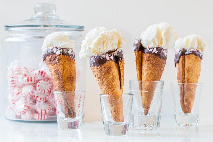 Naan Ice Cream Cones by SouthernFATTY.com