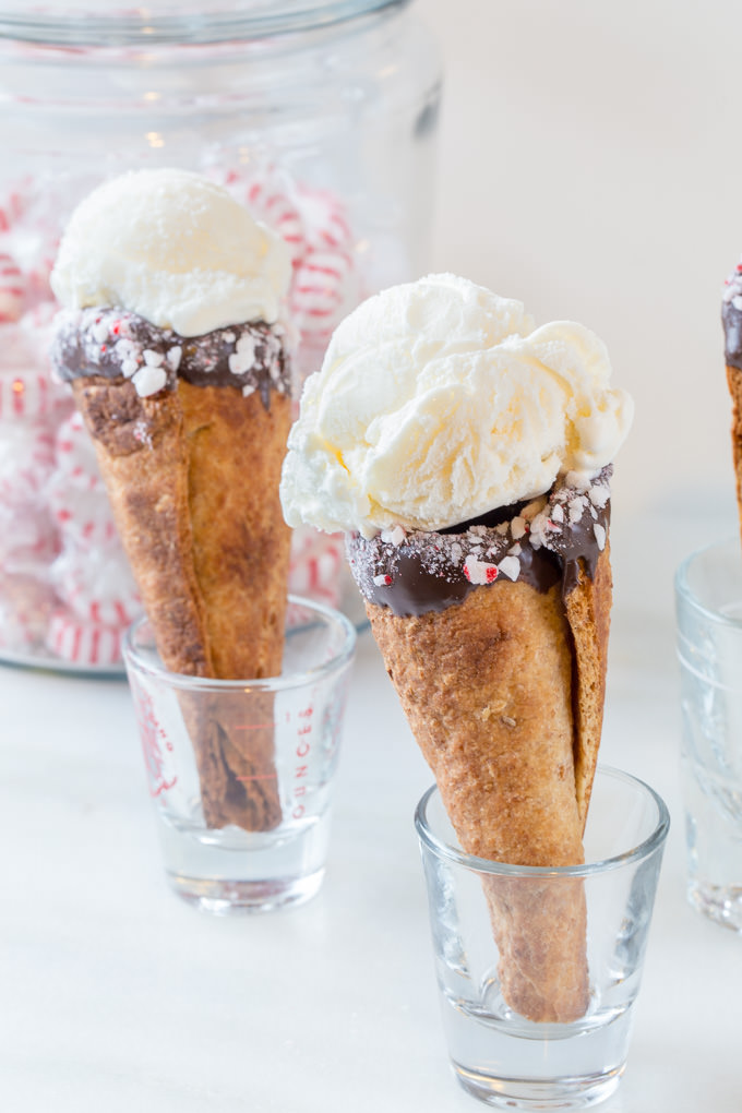 Naan Ice Cream Cones by SouthernFATTY.com