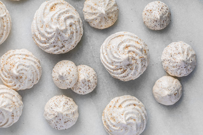 Nutmeg Meringues from SouthernFATTY.com