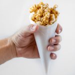 Whiskey Cream Caramel Popcorn from SouthernFATTY.com