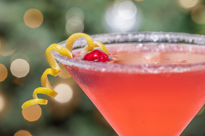 Cranberry Lemon Drop Martini from SouthernFATTY.com