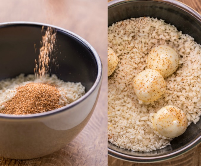 Honey Hot Crispy Mozzarella Bites