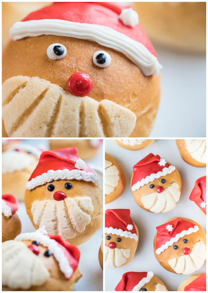 Santa Conchas Donuts from SouthernFATTY.com