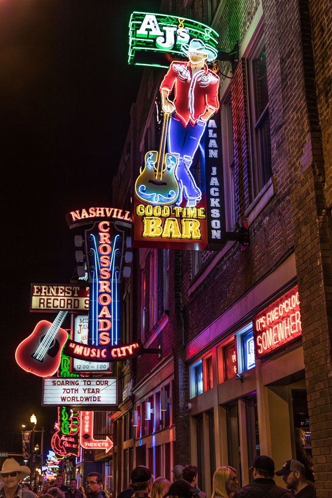 Nashville Classics - Downtown Broadway