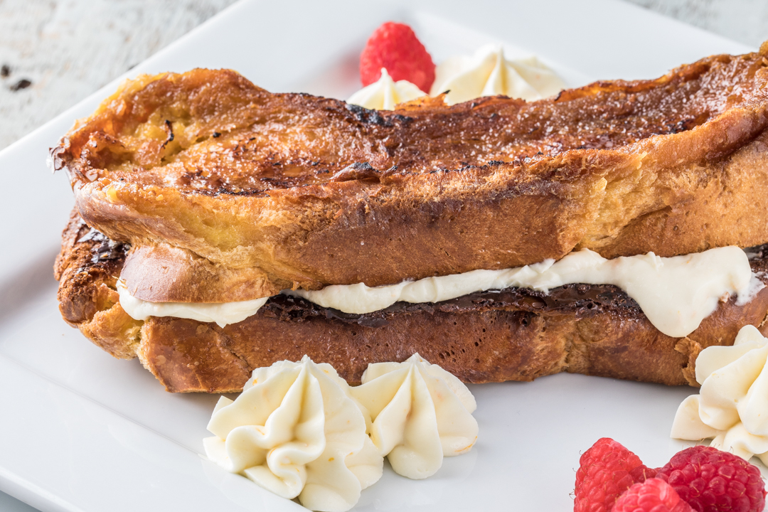 Bourbon Stuffed French Toast by Southern Fatty