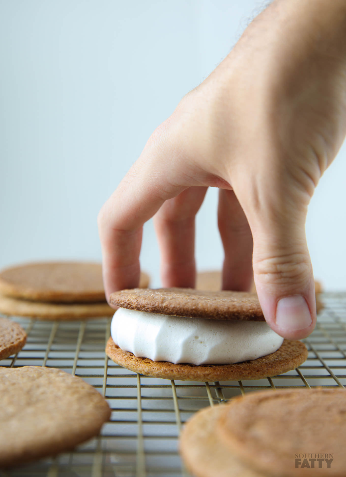 Homemade Moon Pies on SouthernFatty.com