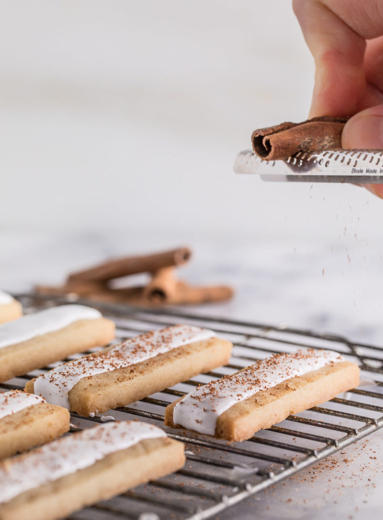 Cinnamon MarshmallowIced Shortbread Cookies Southern FATTY