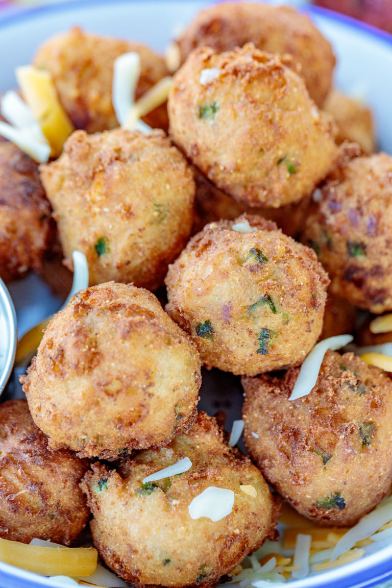Beer Battered Jalapeño Hushpuppies Southern FATTY