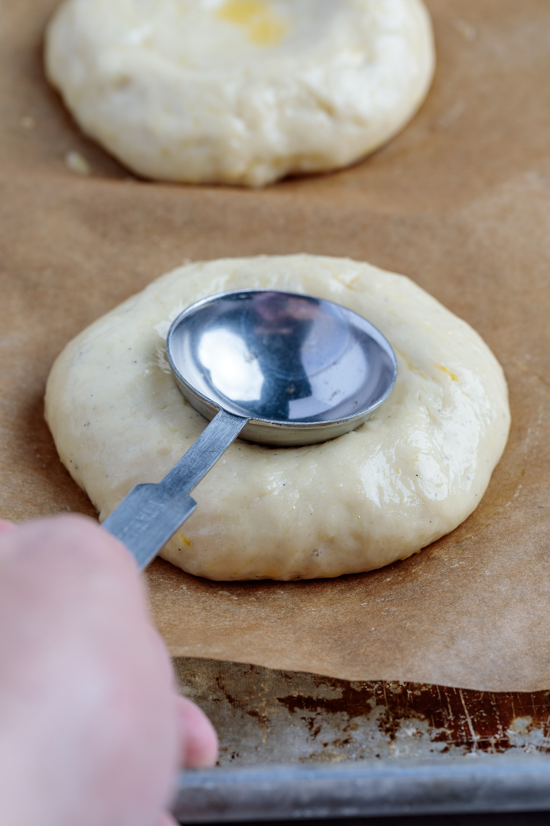 Shaping Kolache Dough